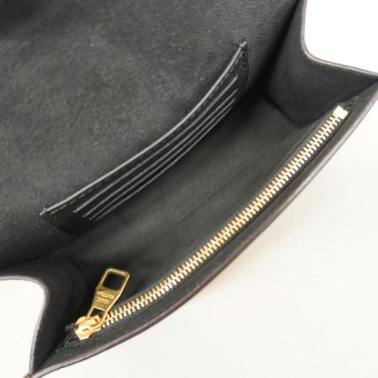 Louis Vuitton Shoulder Bag Monogram Reverse Portefeuille Dauphine M68746 Brown