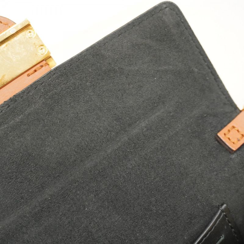 Louis Vuitton Shoulder Bag Monogram Reverse Portefeuille Dauphine M68746 Brown