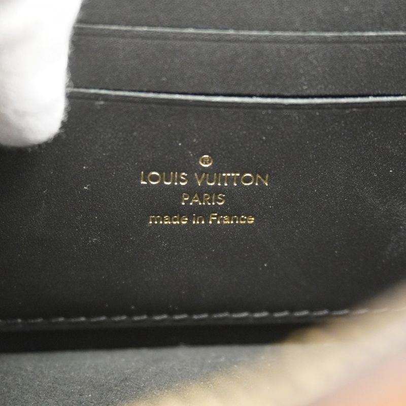 Louis Vuitton Shoulder Bag Monogram Reverse Portefeuille Dauphine M68746 Brown