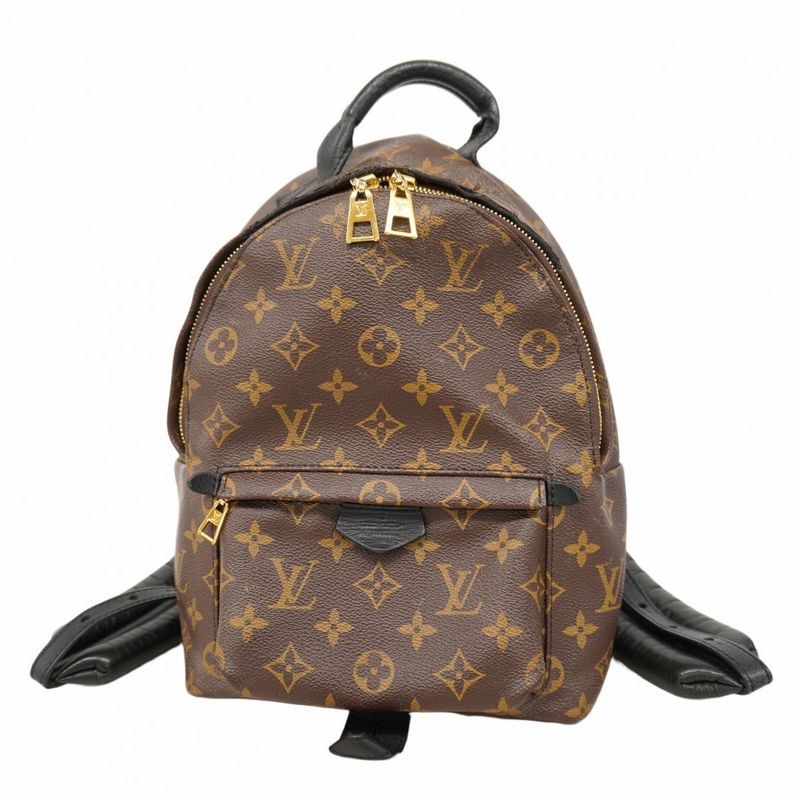 Louis Vuitton Backpack Daypack Monogram Palm Springs Backpack PM M44871 Brown