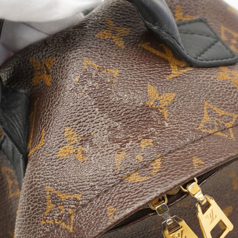 Louis Vuitton Backpack Daypack Monogram Palm Springs Backpack PM M44871 Brown