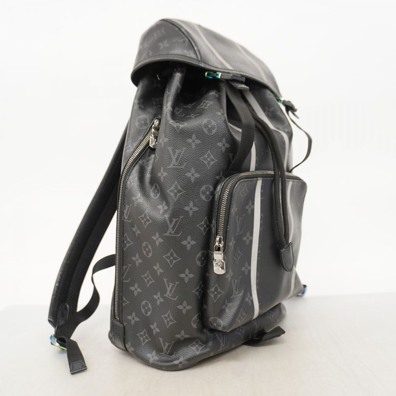 Louis Vuitton Backpack Daypack Monogram Eclipse Zack Backpack M43409 Black Men's