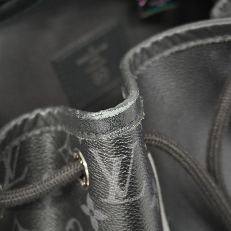 Louis Vuitton Backpack Daypack Monogram Eclipse Zack Backpack M43409 Black Men's