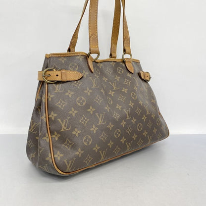 Louis Vuitton Tote Bag Monogram Batignolles Orizzontal M51154 Brown Ladies