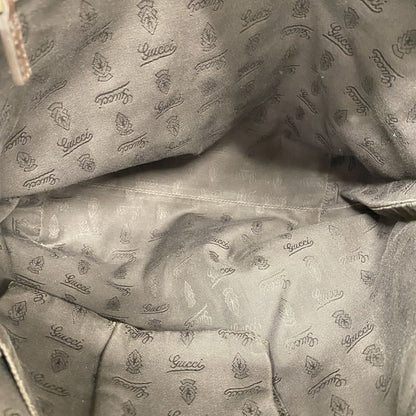 Gucci Tote Bag GG Canvas 247237 Canvas Brown Gold Hardware