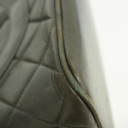 Chanel Tote Bag Revival Tote Lambskin Black Gold Hardware Women's