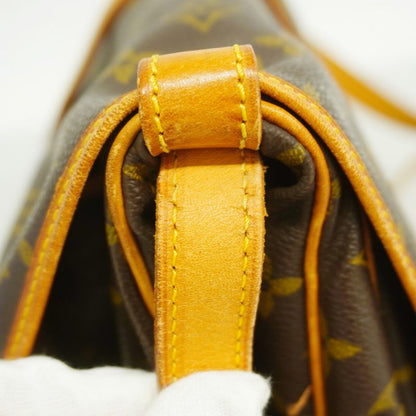 Louis Vuitton Shoulder Bag Monogram Saumur 30 M42256 Brown Ladies