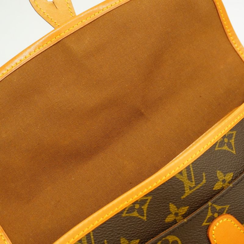 Louis Vuitton Shoulder Bag Monogram Gibesieres PM M42248 Brown Ladies