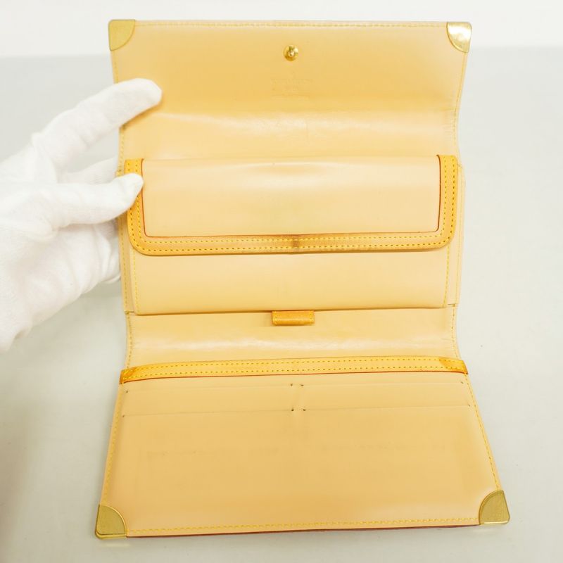 Louis Vuitton Trifold Long Wallet Monogram Multicolor Porte Trésor International