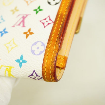 Louis Vuitton Trifold Long Wallet Monogram Multicolor Porte Trésor International