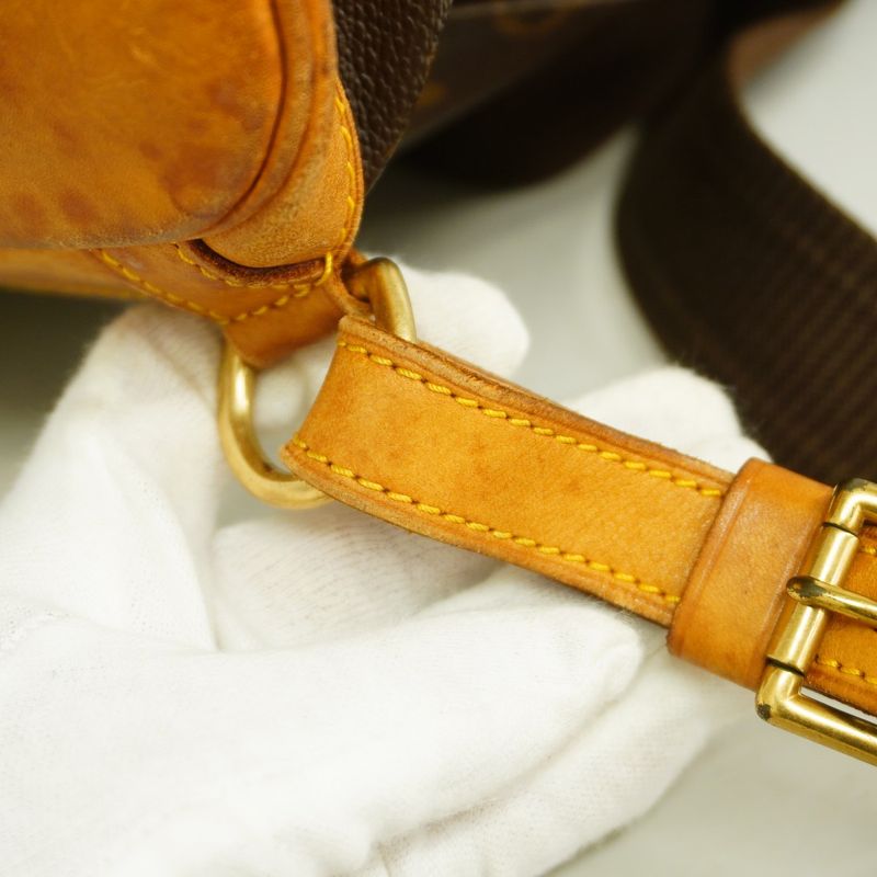 Louis Vuitton Backpack Daypack Monogram Montsouris GM M51135 Brown Women's