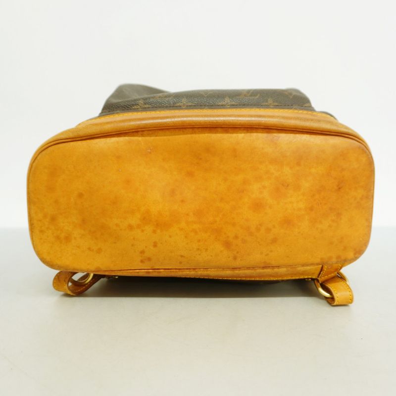 Louis Vuitton Backpack Daypack Monogram Montsouris GM M51135 Brown Women's