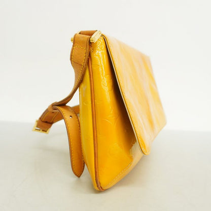 Louis Vuitton Shoulder Bag Vernis Thompson Street M91008 Beige Women's