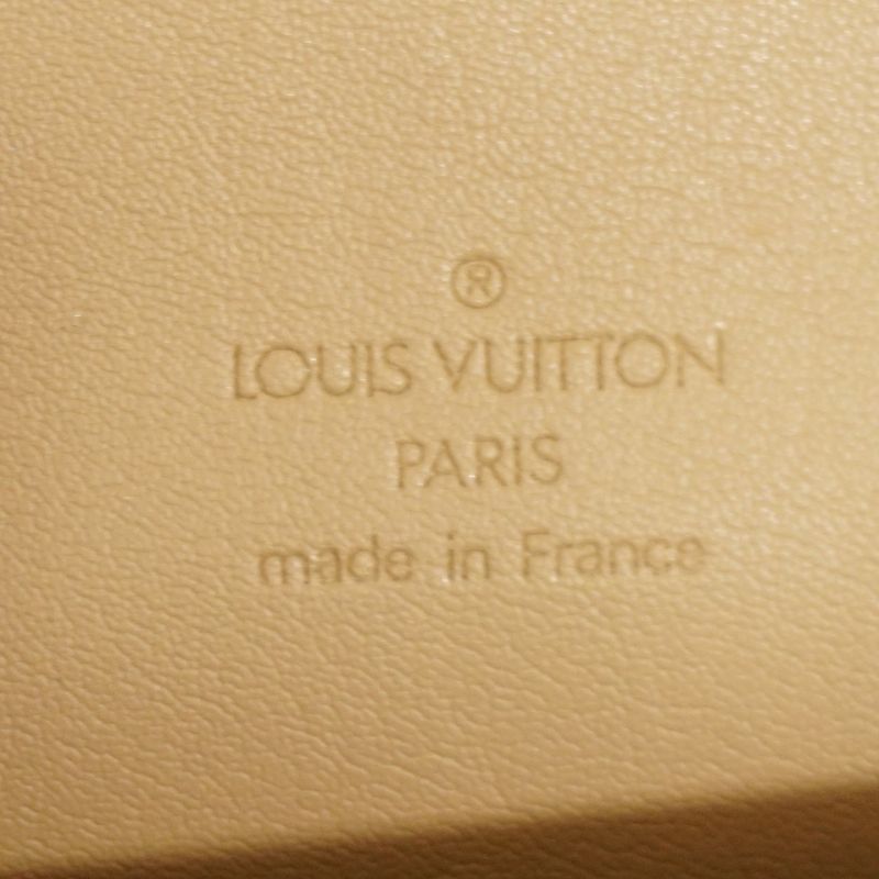 Louis Vuitton Shoulder Bag Vernis Thompson Street M91008 Beige Women's