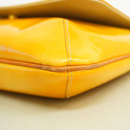 Louis Vuitton Shoulder Bag Vernis Thompson Street M91008 Beige Women's