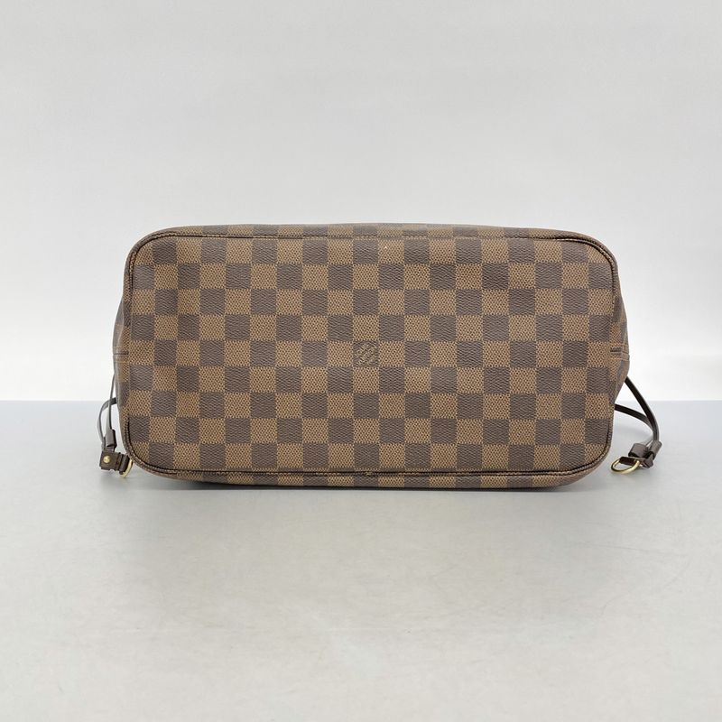 Louis Vuitton Tote Bag Damier Neverfull MM N51105 Ebene Womens