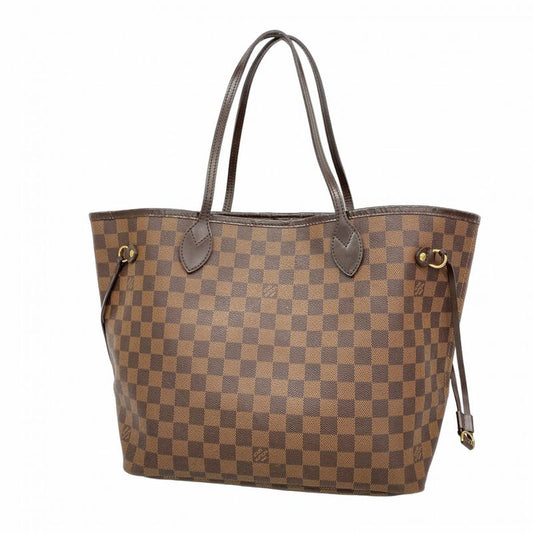 Louis Vuitton Tote Bag Damier Neverfull MM N51105 Ebene Womens