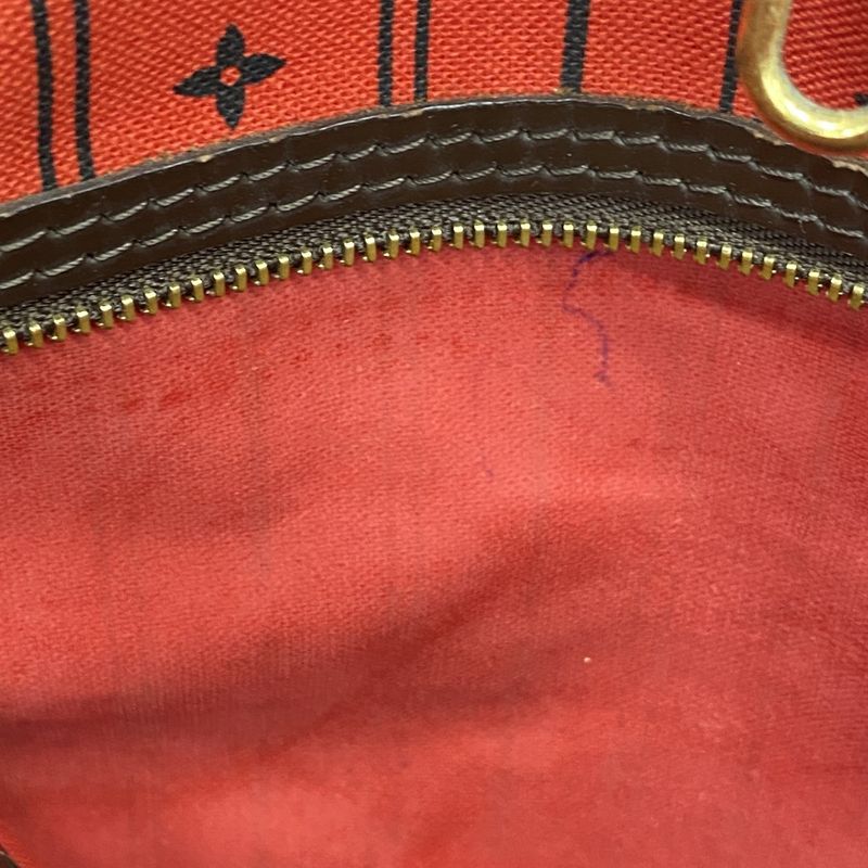 Louis Vuitton Tote Bag Damier Neverfull MM N51105 Ebene Womens