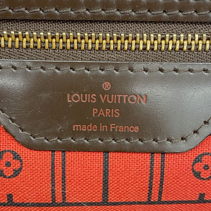 Louis Vuitton Tote Bag Damier Neverfull MM N51105 Ebene Womens
