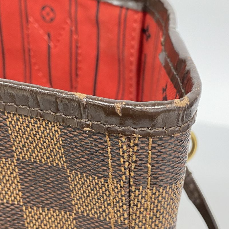 Louis Vuitton Tote Bag Damier Neverfull MM N51105 Ebene Womens