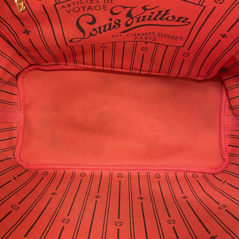 Louis Vuitton Tote Bag Damier Neverfull MM N51105 Ebene Womens