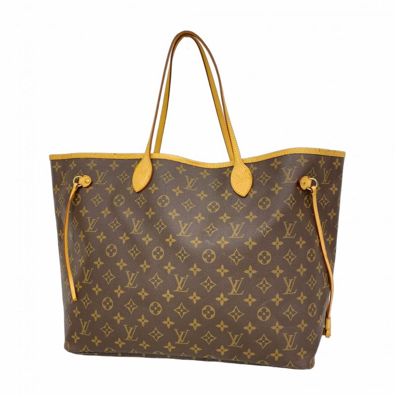 Louis Vuitton Tote Bag Monogram Neverfull GM M40157 Brown Ladies