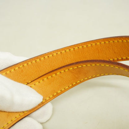 Louis Vuitton Tote Bag Vernis Houston M91055 Lime Yellow Women's