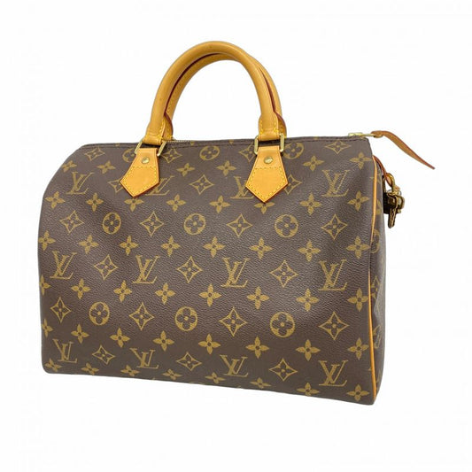 Louis Vuitton Handbag Monogram Speedy 30 M41108 Brown Ladies