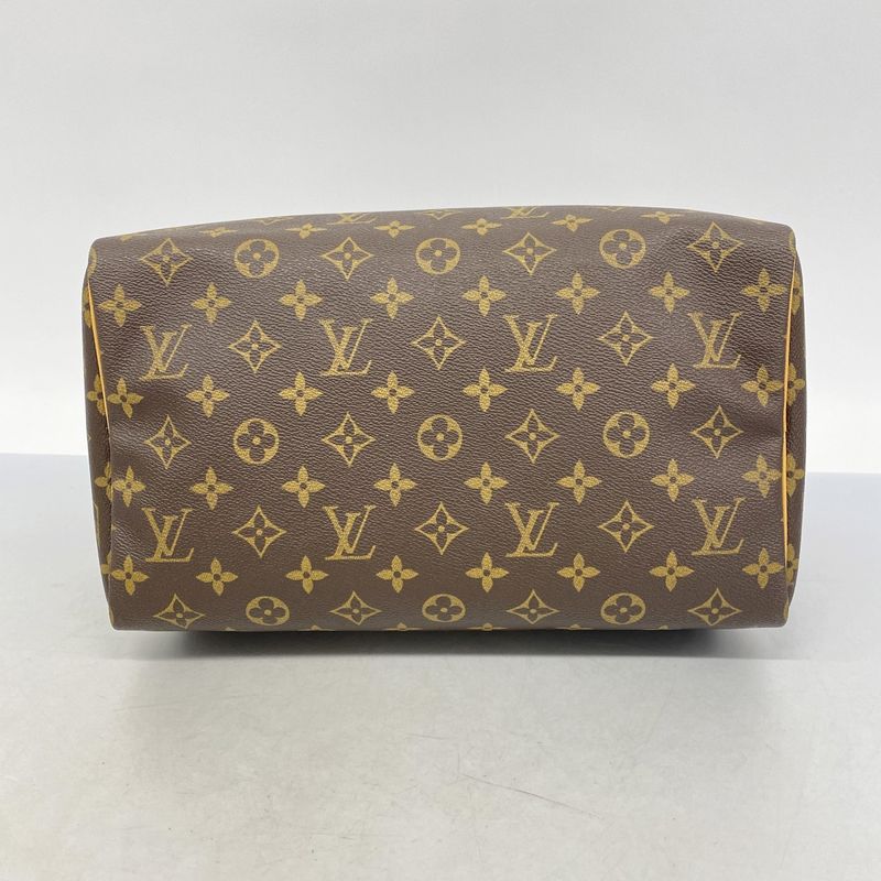 Louis Vuitton Handbag Monogram Speedy 30 M41108 Brown Ladies