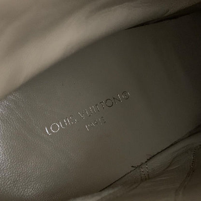 Louis Vuitton Silhouette Line Monogram Boots Short Boots Shoes Fur Leather