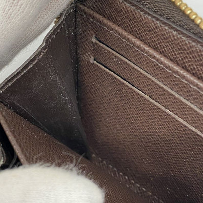 Louis Vuitton Coin Case Damier Zippy Coin Purse N63070 Ebène Men Women Unisex