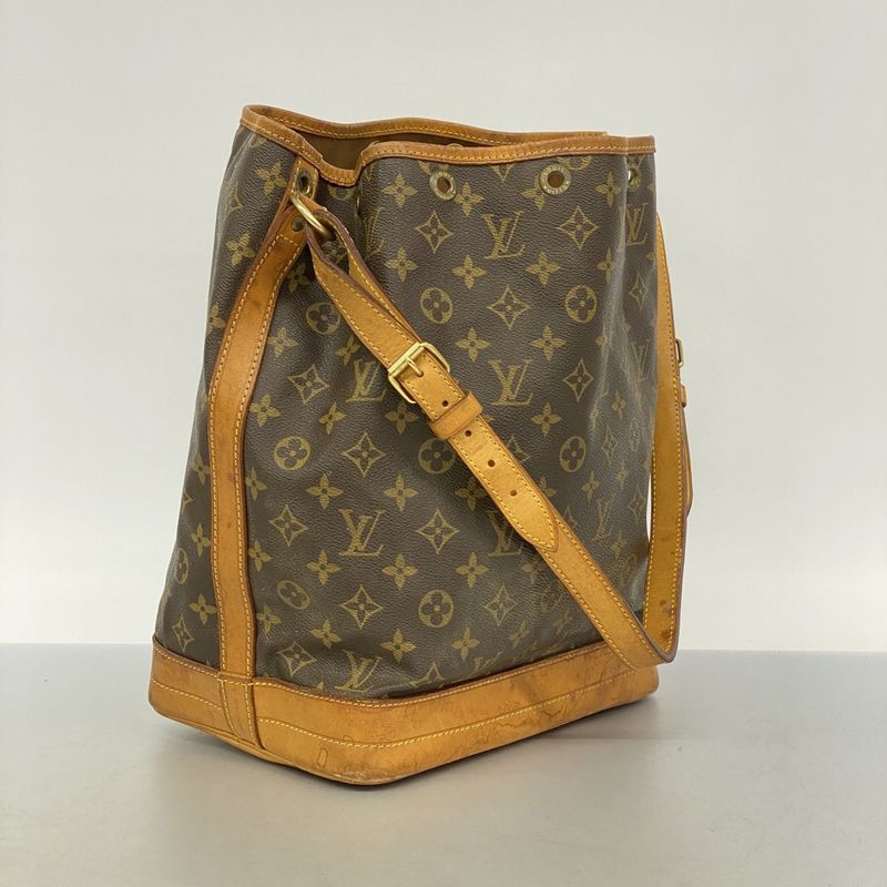 Louis Vuitton Shoulder Bag Monogram Noe M42224 Brown Ladies