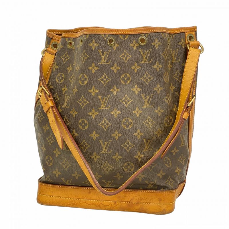 Louis Vuitton Shoulder Bag Monogram Noe M42224 Brown Ladies