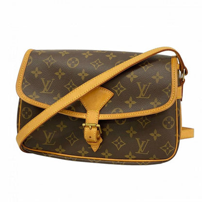 Louis Vuitton Shoulder Bag Monogram Sologne M42250 Brown Ladies