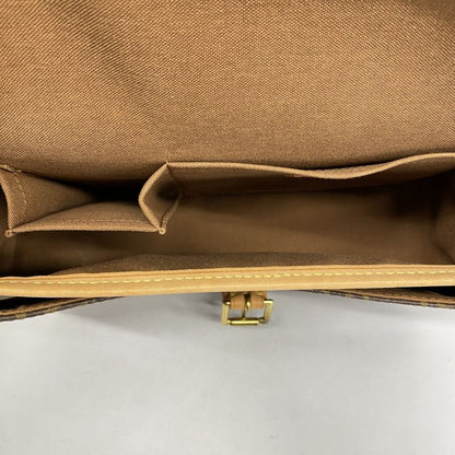 Louis Vuitton Shoulder Bag Monogram Sologne M42250 Brown Ladies