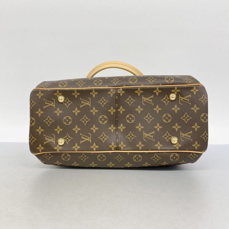 Louis Vuitton Tote Bag Monogram Grit M55210 Brown Women's