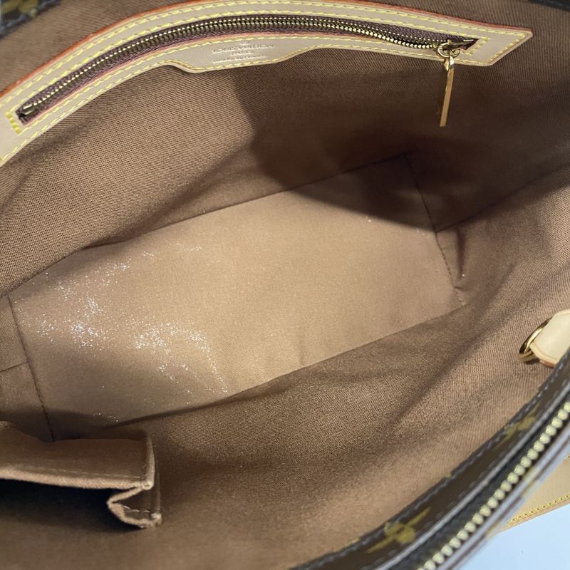 Louis Vuitton Tote Bag Monogram Cabas Piano M51148 Brown Ladies