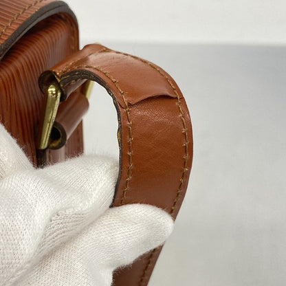 Louis Vuitton Epi Saint-cloud Shoulder Bag M52193 Kenyan Brown Women's