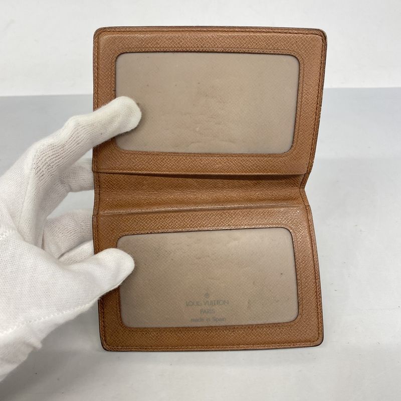 Louis Vuitton Card Case Monogram Porte 2 Carte Vertical M60533 Brown Men Women
