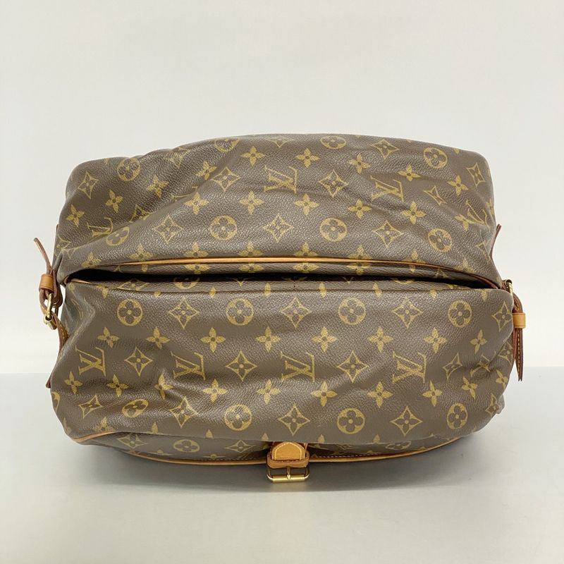 Louis Vuitton Shoulder Bag Monogram Saumur 35 M42254 Brown Ladies