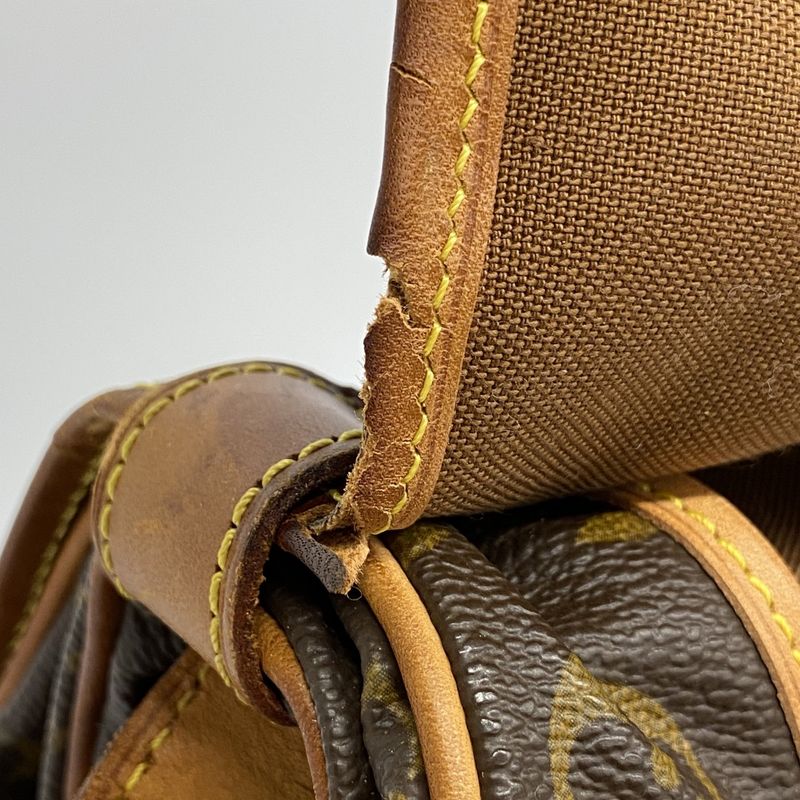 Louis Vuitton Shoulder Bag Monogram Saumur 35 M42254 Brown Ladies