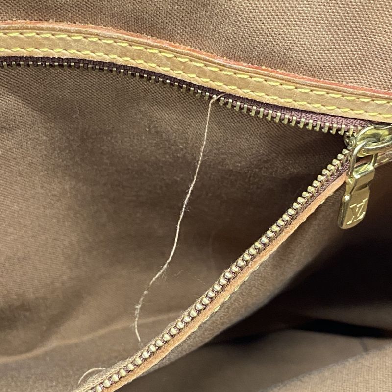 Louis Vuitton Tote Bag Monogram Cabas Mezzo M51151 Brown Ladies