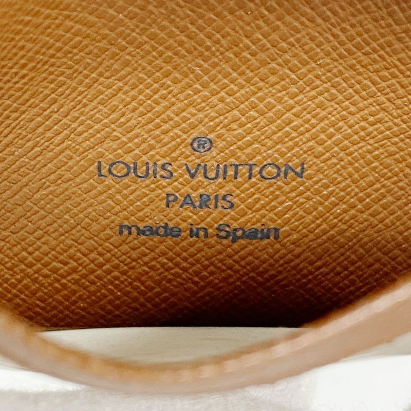 Louis Vuitton Card Case Monogram Porte 2 Carte Vertical M60533 Brown Men Women