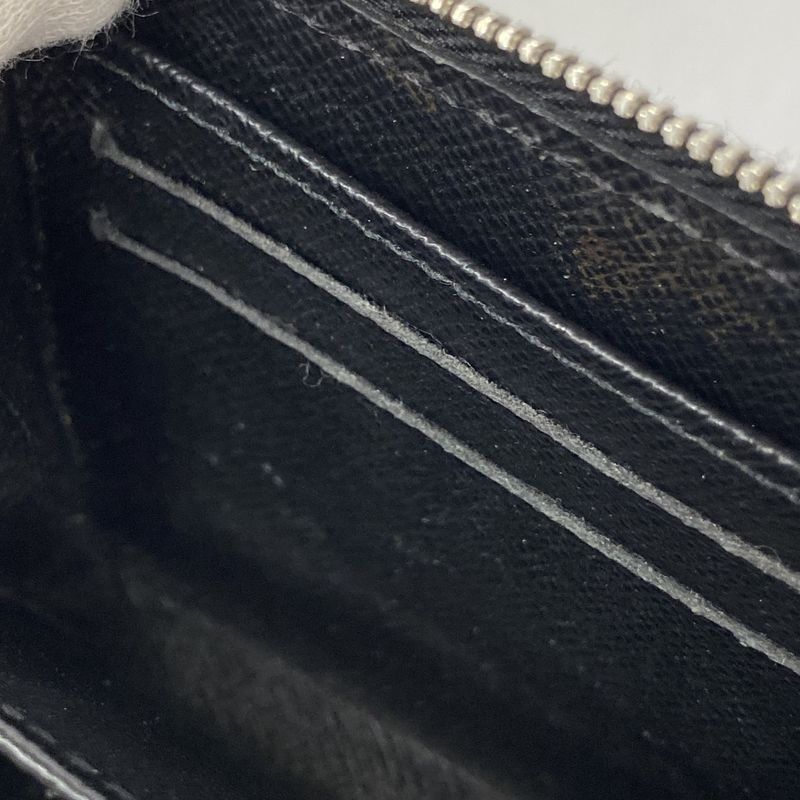 Louis Vuitton Coin Case Epi Zippy Coin Purse M60152 Noir Black Men Women Unisex