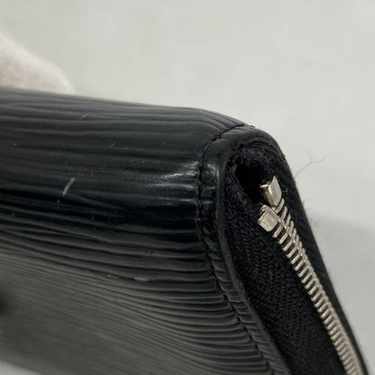 Louis Vuitton Coin Case Epi Zippy Coin Purse M60152 Noir Black Men Women Unisex