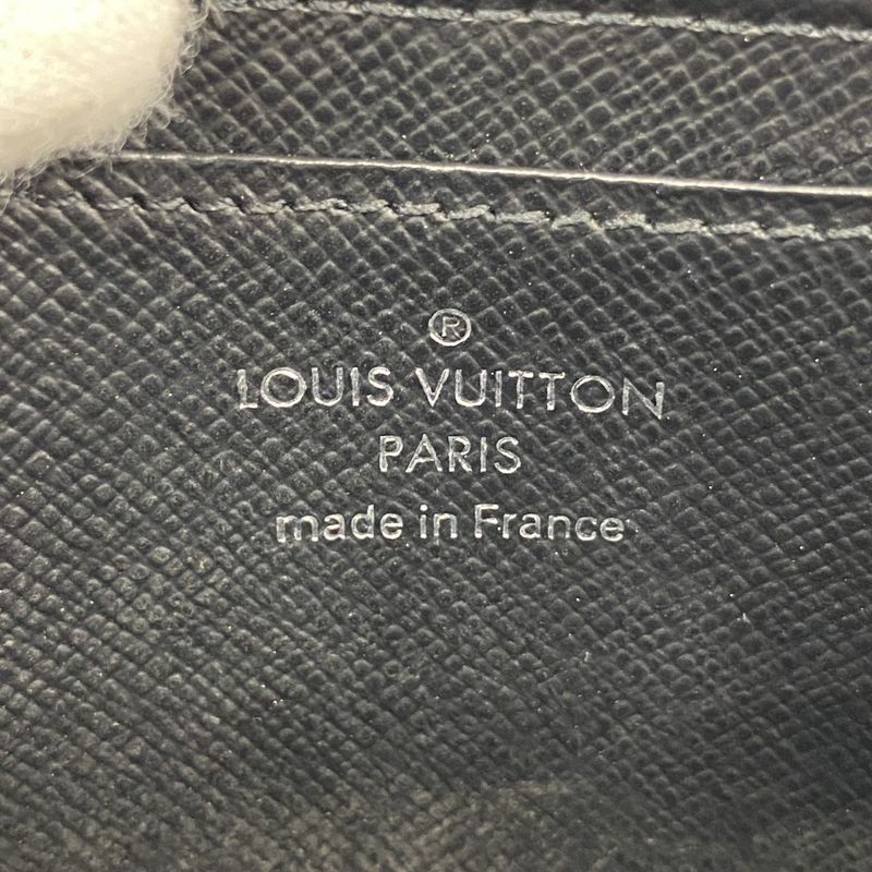 Louis Vuitton Coin Case Epi Zippy Coin Purse M60152 Noir Black Men Women Unisex