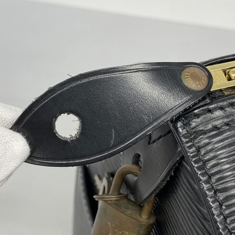 Louis Vuitton Epi Speedy 30 M43002 Noir Black Women