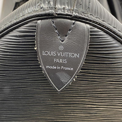 Louis Vuitton Epi Speedy 30 M43002 Noir Black Women