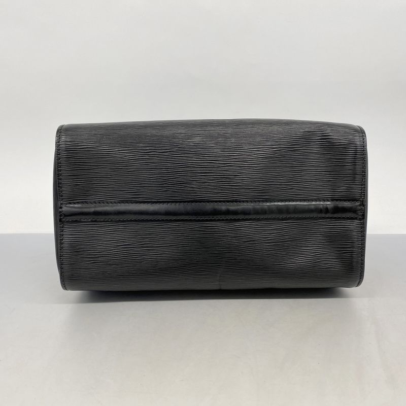 Louis Vuitton Epi Speedy 30 M43002 Noir Black Women