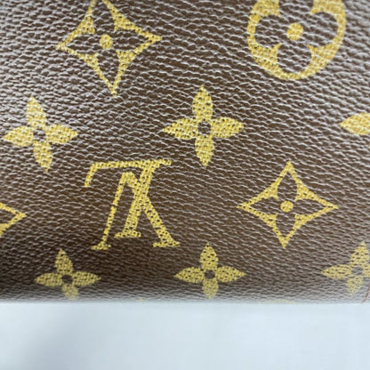 Louis Vuitton Wallet Monogram Porte Monnaie Viennois M61663 Brown Ladies